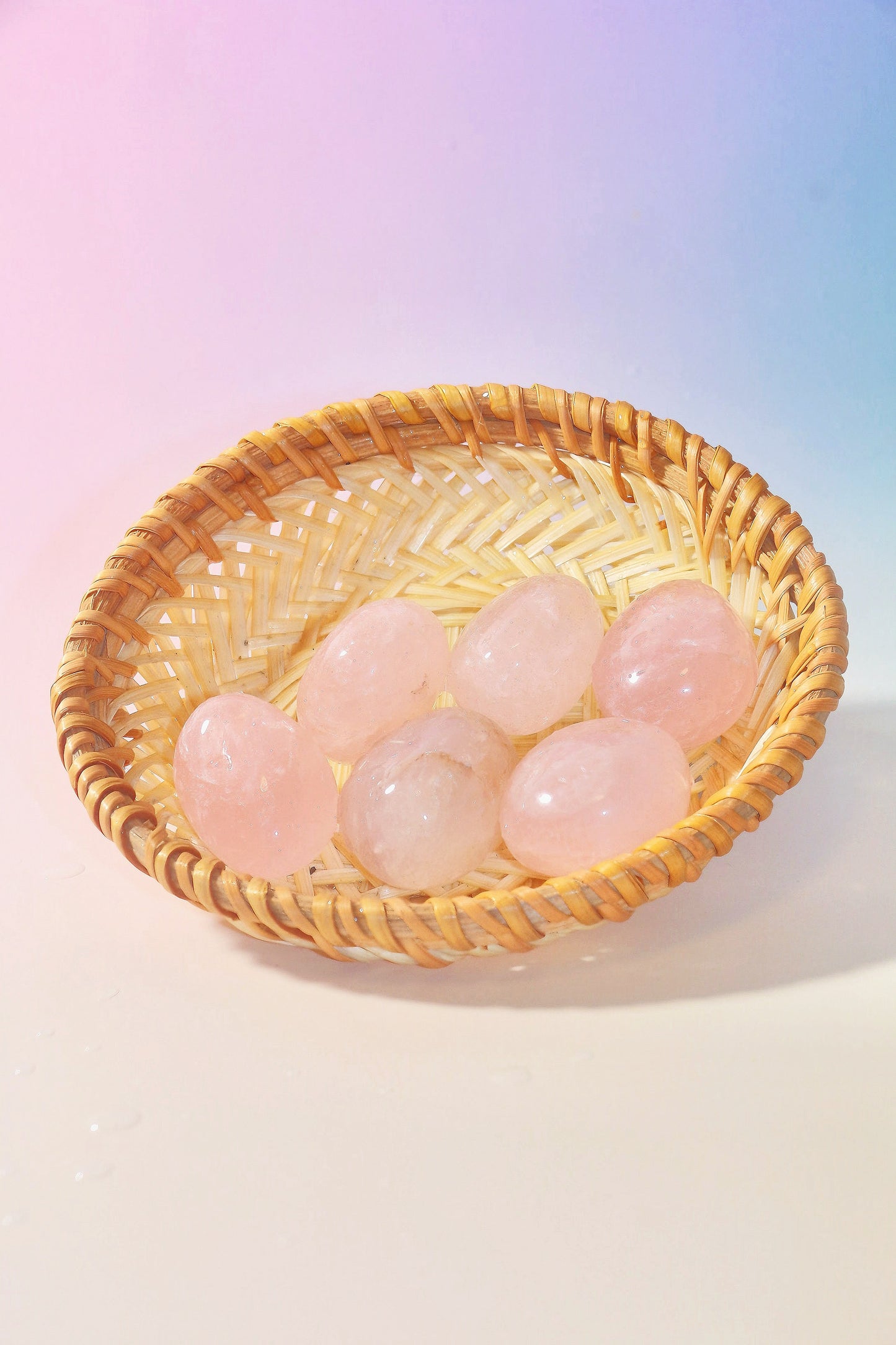 Rose quartz bead (100g)