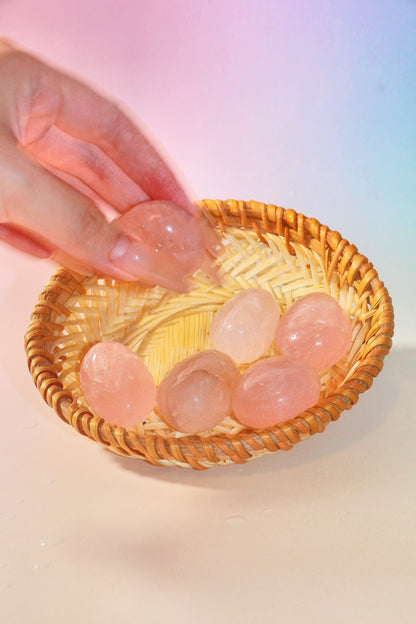 Rose quartz bead (100g)